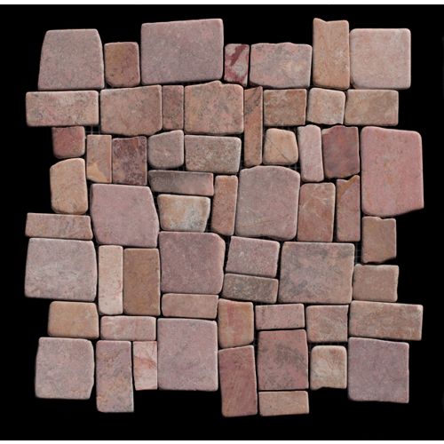 1 qm - M-018 - Mosaik - Fliesen - Bruchstein-Mosaik - Marmor-Mosaik
