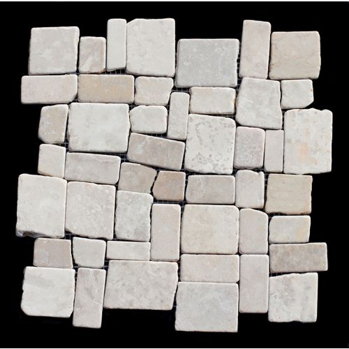 1 qm - M-020 - Mosaik - Natursteinfliesen - Bruchsteinmosaik - Marmormosaik