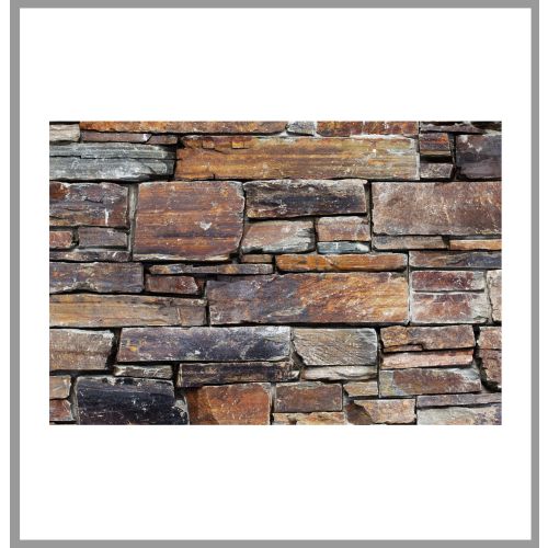 1 qm - W-006 - Wall Stone - Schiefer - Wand-Verblender - Wand-Verkleidung - Naturstein - Wand-Design