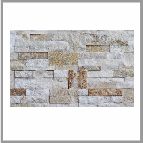 1 qm - W-010 - Wall Stone - Quarzit - Wand-Verblender - Wand-Verkleidung - Naturstein - Wand-Design