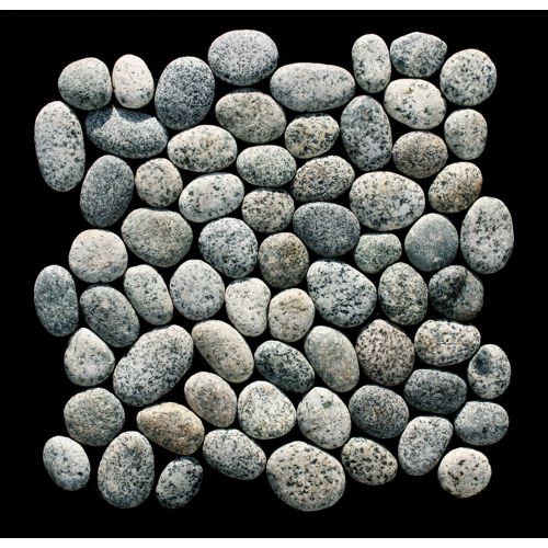 1 Mosaikfliese - SL-T117 - Vietnam Birdstone - Kieselmosaik - Naturstein-Mosaik - Bodenfliesen - Wandfliesen