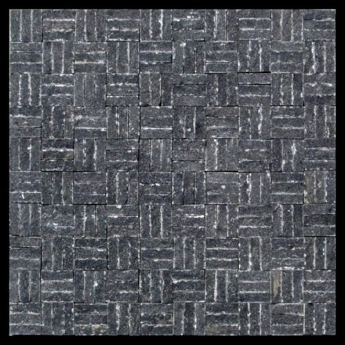 Mosaik Black Limestone Yima - 1 Fliese