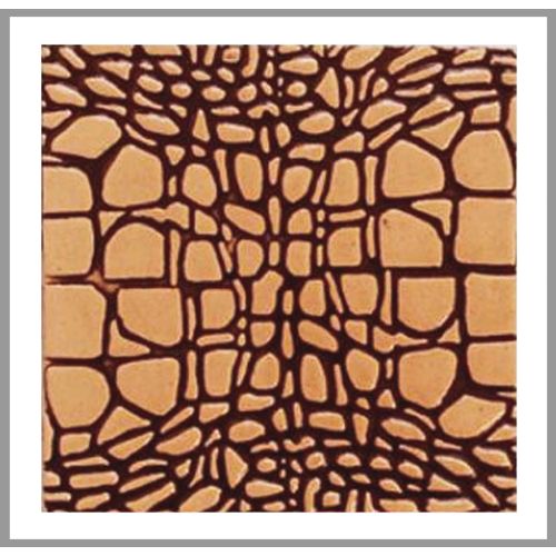 1 Fliese - Wand-Design - Design Fliesen - Black Rosenholz Alligator - Wall-Design -