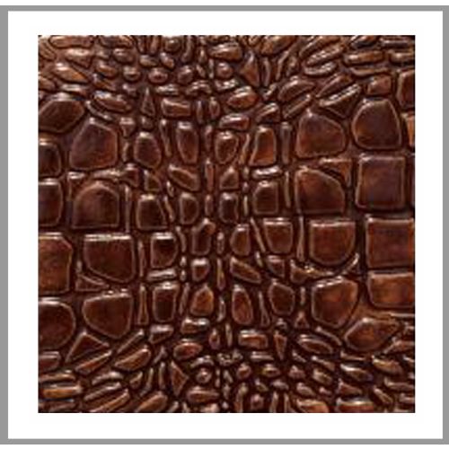 1 Fliese - Wand-Design - Design Fliesen - Brown Alligator - Wall Design