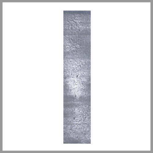 1 Fliese - Wand-Design - Design Fliesen - Silber Uni - Wall-Design -