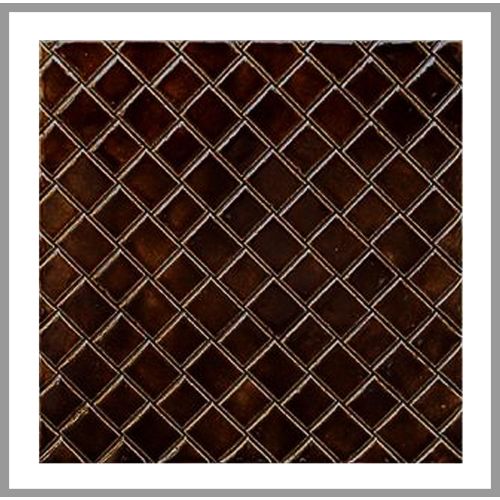 1 Fliese - Wand-Design - Design Fliesen - Schoko Leder - Wall Design