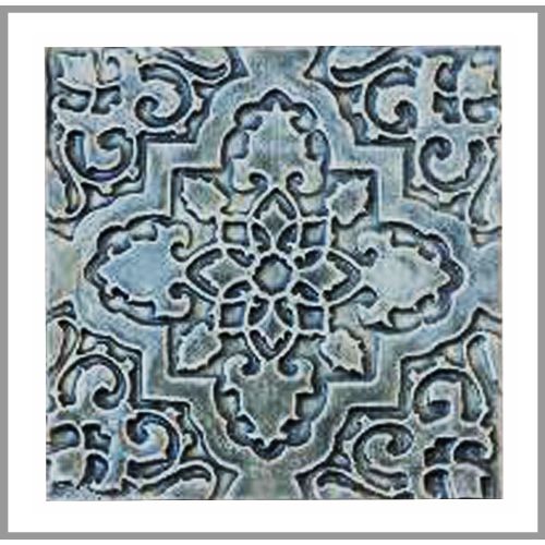 1 Fliese - Wand-Design - Design Fliesen - Schiefer - Orientstern - Wall-Design -