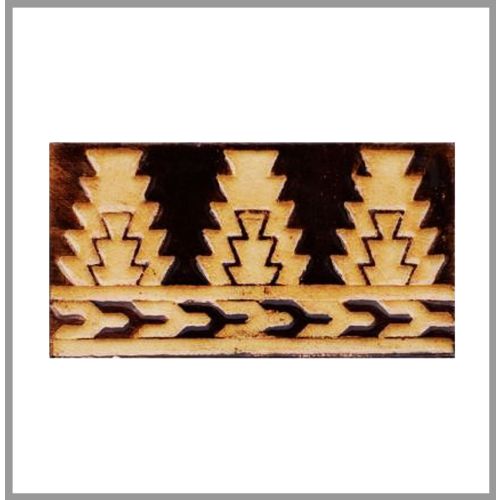 1 Fliese - Wand-Design - Design Fliesen - Braun Rosenholz Alcazaba - Design Tiles