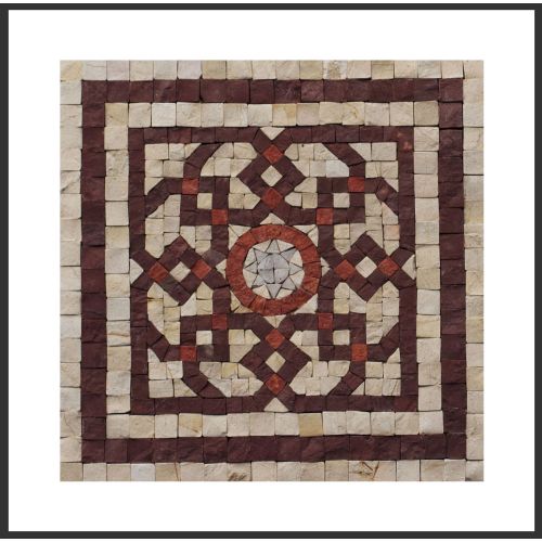 1 Fliese - Wand-Design - Naturstein - Mosaik Fliesen Design - Andalucia 023 - Wall-Design
