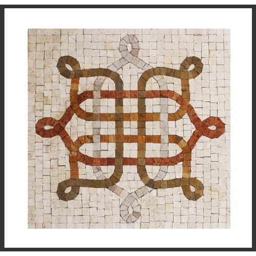 1 Fliese - Wand-Design - Naturstein Fliesen - Mosaik Design - Andalucia 067 - Design-Tiles