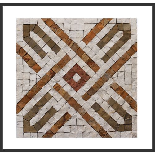 1 Fliese - Wand-Design - Naturstein - Mosaik Fliesen Design - Andalucia 022 - Wall-Design