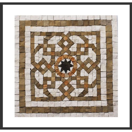 1 Fliese - Wand-Design - Naturstein - Mosaik Fliesen Design - Andalucia 024 - Wall-Design