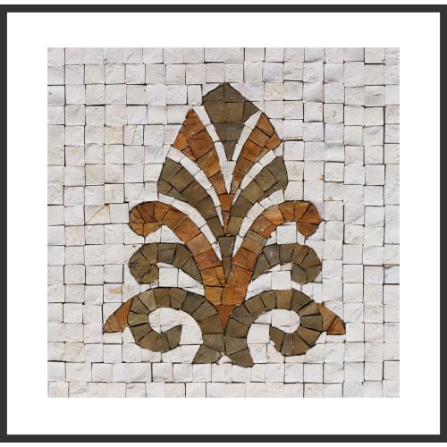 1 Fliese - Wand-Design - Naturstein - Mosaik Fliesen Design - Andalucia 026 - Wall-Design