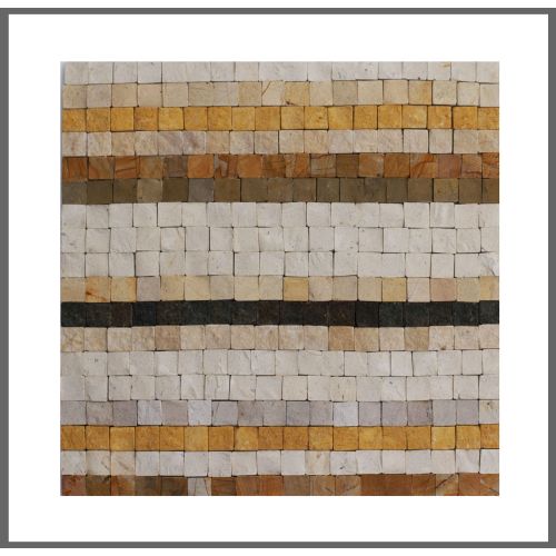 1 Fliese - Wand-Design - Mosaik - Ethno 033 - Design Fliesen