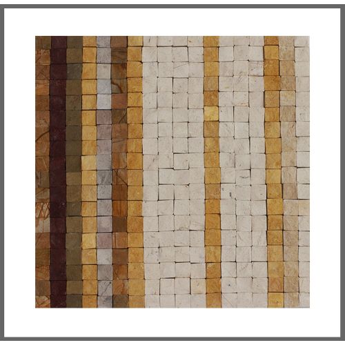 1 Fliese - Wand-Design - Mosaik - Ethno 034 - Design Fliesen