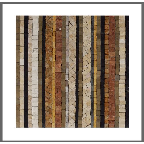 1 Fliese - Wand-Design - Ethno 038 - Mosaik Fliesen Design - Wall-Design