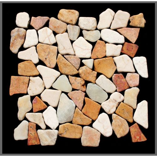 1 qm - SL-T-107 - Mosaik - Natursteinfliesen - Bruchsteinmosaik - Natursteinmosaik