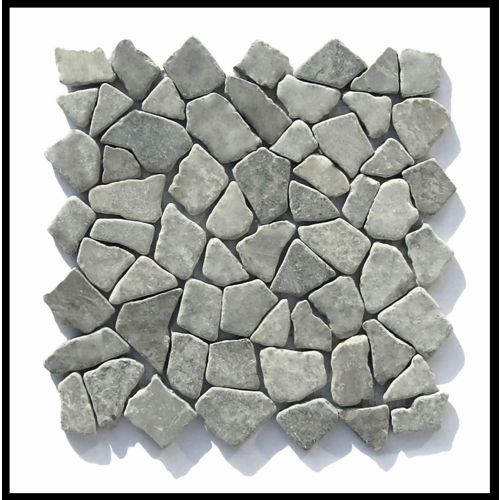 1 qm - M-010 - Mosaik - Naturstein - Fliesen - Marmor - Bruchsteinmosaik - Marmormosaik
