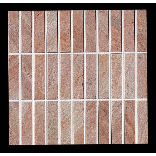 Mosaik Quarzit Orchila Red - 1 qm