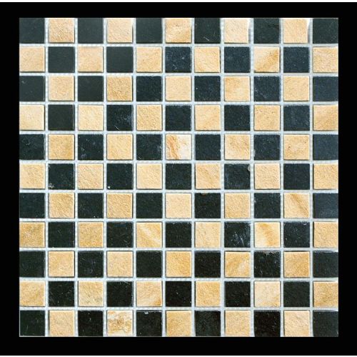 Mosaik Quarzit und Schiefer El Palmar - 1 qm
