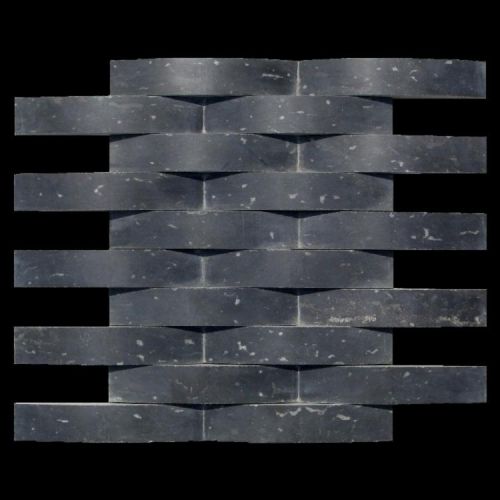 Mosaik Black Limestone Binhai - 1 qm