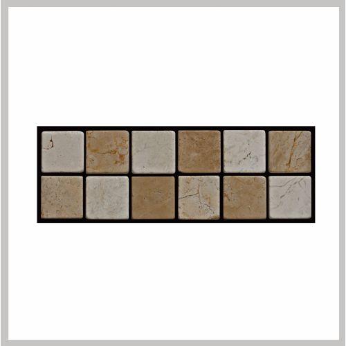 1 Bordüre - BO-216 - 30 x 10 cm - Antik-Marmor - Bodenfliesen - Wandfliesen