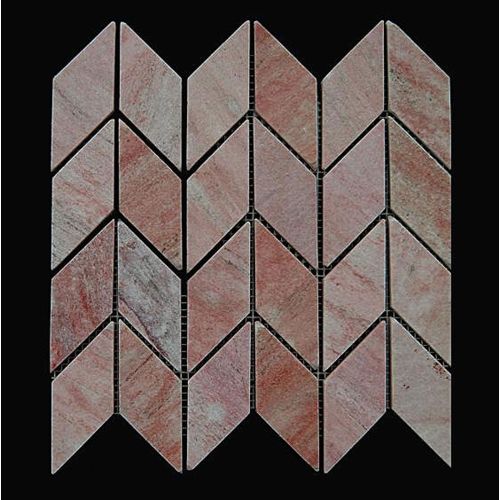 1 Fliese - MI-MO07QT02 - Quarzit - Naturstein - Mosaik - Fliesen - Wand-Design - Wand-Verkleidung - Boden-Design