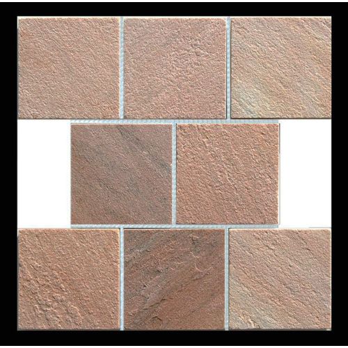 1 Fliese - MI-MO21QT03 - Quarzit - Naturstein - Mosaik - Fliesen - Wand-Design - Wand-Verkleidung - Boden-Design