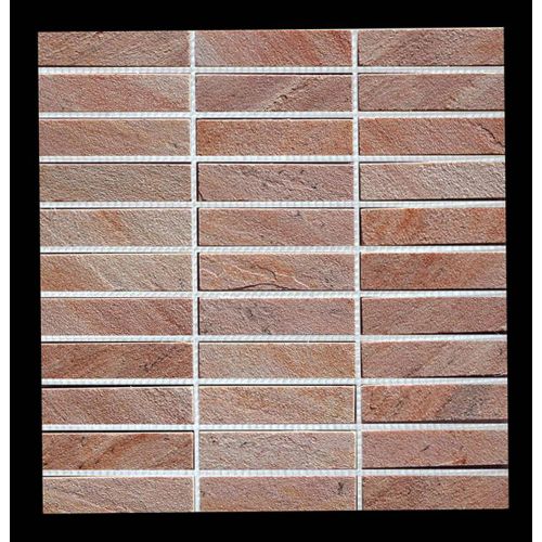 1 Fliese - MI-MO24QT03 - Quarzit - Naturstein - Mosaik - Fliesen - Wand-Design - Wand-Verkleidung - Boden-Design