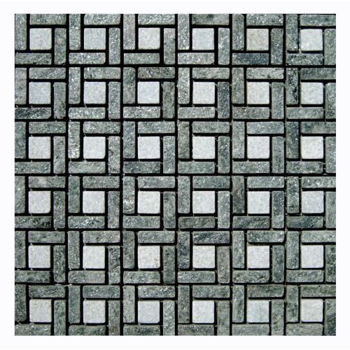 1 Fliese - NS-M#8_Q - Quarzit - Naturstein - Mosaik - Fliesen - Wand-Design - Wand-Verkleidung - Boden-Design