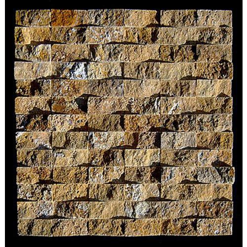 1 qm - RO-F3603 - Travertin - Mosaikfliesen - Natursteinmosaik - Wandfliesen - Wand-Verblender