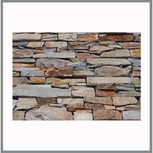 1 qm - W-001 - Wall Stone - Quarzit - Wand-Verblender - Wandverkleidung - Naturstein - Wand-Design