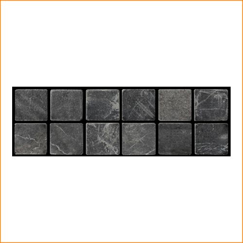 1 Bordüre - BO-214 - 30 x 10 cm - Marmormosaik - Bodenfliesen - Wandfliesen