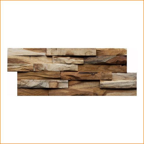 HO-018 - Wall Wood Panels - Wandverblender - Wandverkleidung Holz - Teakholz - Wand-Paneele