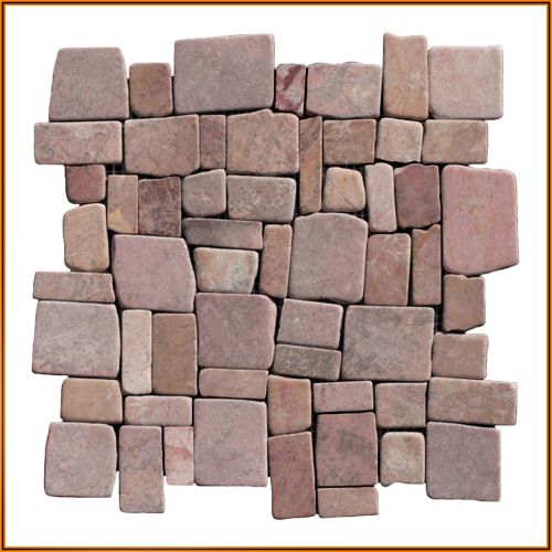 1 qm - M-018 - Mosaik - Fliesen - Bruchstein-Mosaik - Marmor-Mosaik