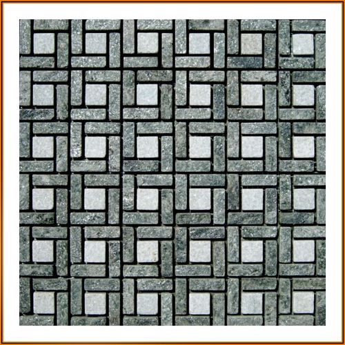 Mosaik Quarzit Green White - 1 qm