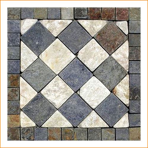 1 Fliese - NS-LXT#1A - Quarzit - Naturstein - Mosaik - Fliesen - Wand-Design - Wand-Verkleidung - Boden-Design