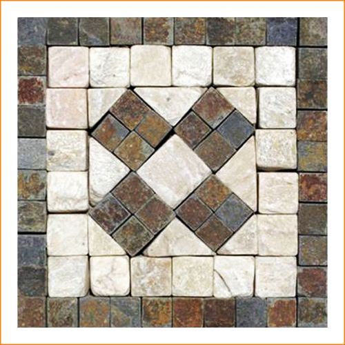 1 Fliese - NS-LXT#1B_Q - Quarzit - Naturstein - Mosaik - Fliesen - Wand-Design - Wand-Verkleidung - Boden-Design