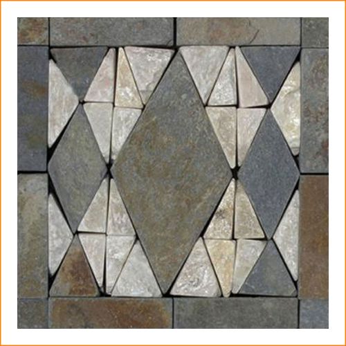 1 Fliese - NS-LXT#23 - Quarzit - Naturstein - Mosaik - Fliesen - Wand-Design - Wand-Verkleidung - Boden-Design