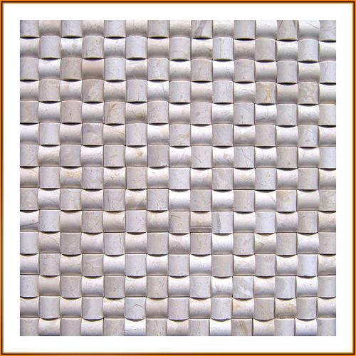 1 qm - RO-F3001 - Marmor - Mosaikfliesen - Naturstein - Wandfliesen - Marmormosaik