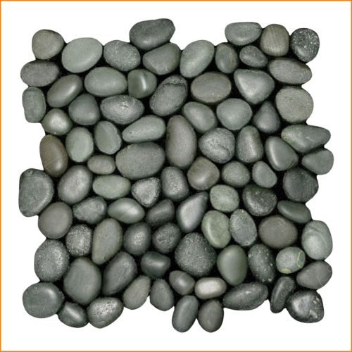 1 Mosaikfliese - SL-T120 - Italian Olives - Kieselmosaik - Naturstein-Mosaik - Bodenfliesen - Wandfliesen