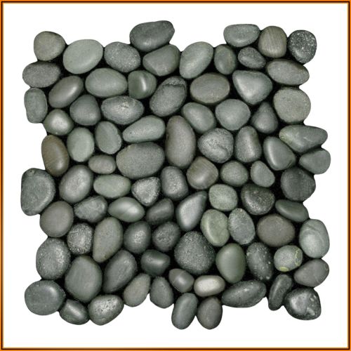 1 qm - SL-T120 - Italian Olives - Kieselstein - Mosaik - Fliesen - Naturstein - Bodenbelag -