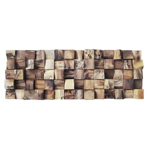 HO-001 - Semeru - Wall Wood Panels - Wand-Verblender - Wandverkleidung Holz - Teakholz - Wand-Paneele