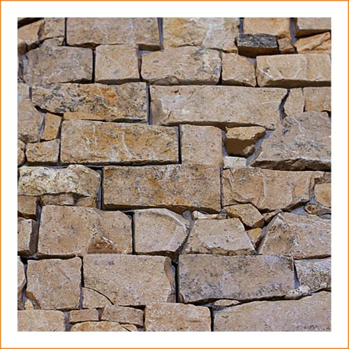 1 Muster - W-002 - Travertin - Wandverkleidung - Wanddesign - Steinwand - Naturstein - Wall-Design