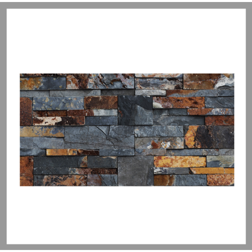 1 qm - W-009 - Wall Stone - Schiefer - Wand-Verblender - Wand-Verkleidung - Naturstein - Wand-Design