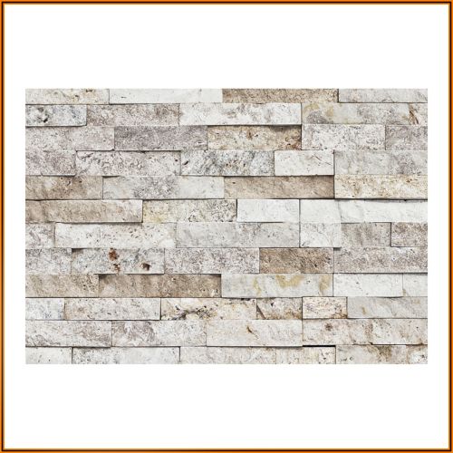 1 qm - W-012 - Wall Stone - Travertin - Cream - Wand-Verblender - Wandverkleidung - Naturstein - Wand-Design