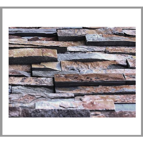 1 qm - W-016 - Wall Stone - Schiefer - Wand-Verblender - Wand-Verkleidung - Naturstein - Wand-Design
