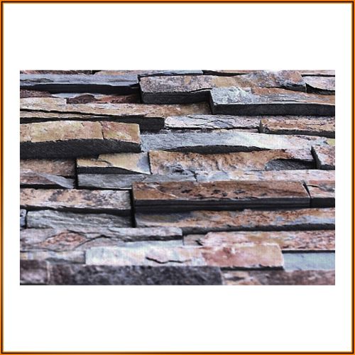 1 qm - W-016 - Wall Stone - Schiefer - Wand-Verblender - Wand-Verkleidung - Naturstein - Wand-Design