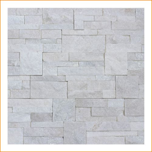 1 Muster - W-019 - Quarzit - Wandverkleidung - Steindesign - Naturstein-Mauer - Naturstein-Wand