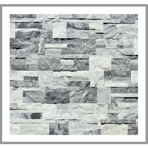 1 Muster - W-017 - Quarzit - Wandverkleidung - Steindesign - Naturstein-Mauer - Naturstein-Wand